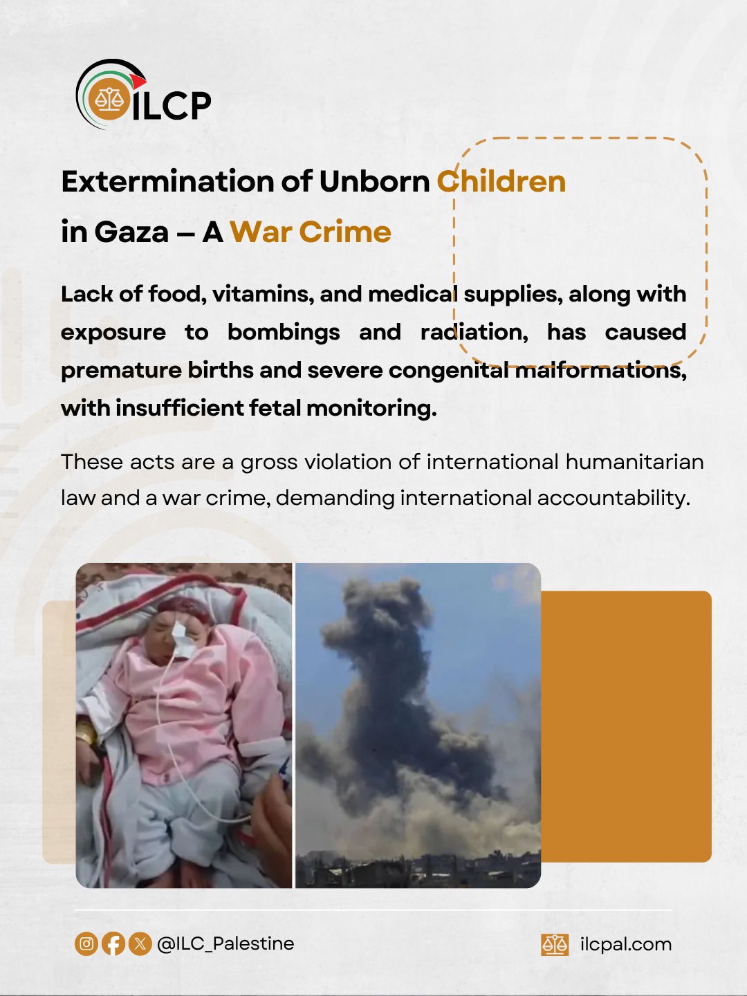 Unborn children in Gaza