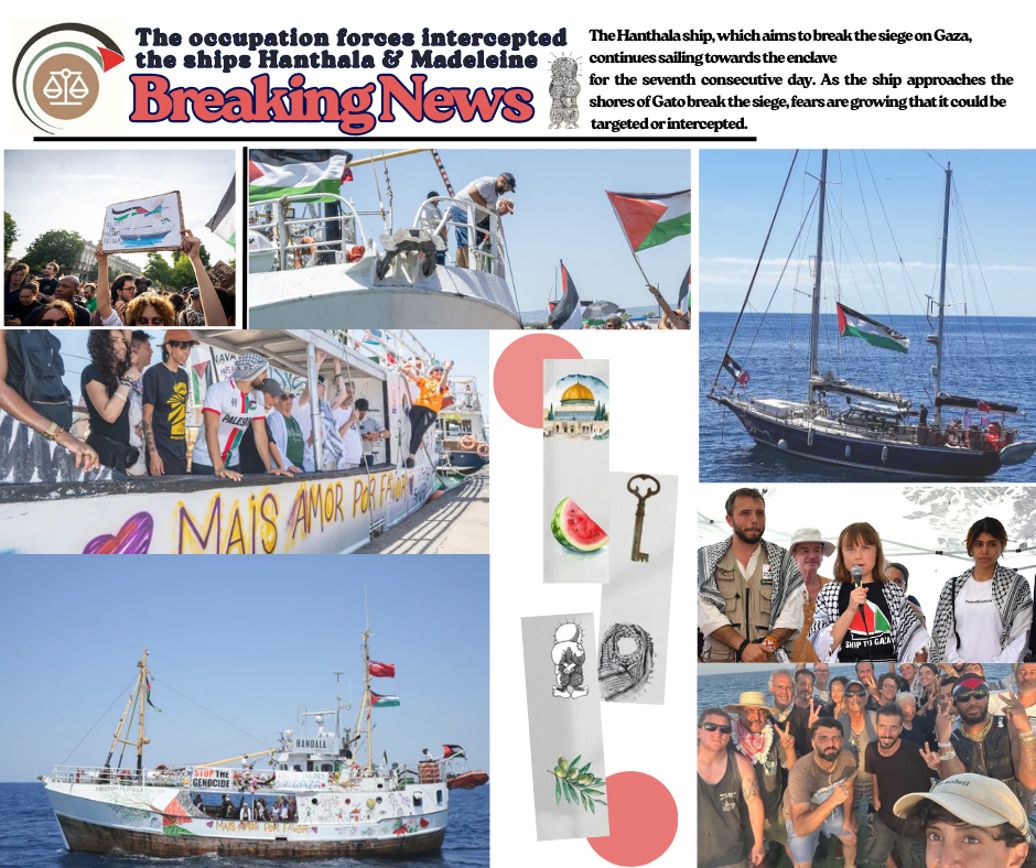 Humanitarian ships and naval fleet - Voice of the nations