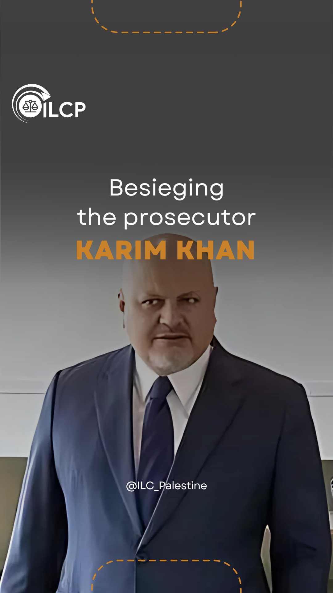 The ICC Prosecutor Karim Khan is facing a widespread